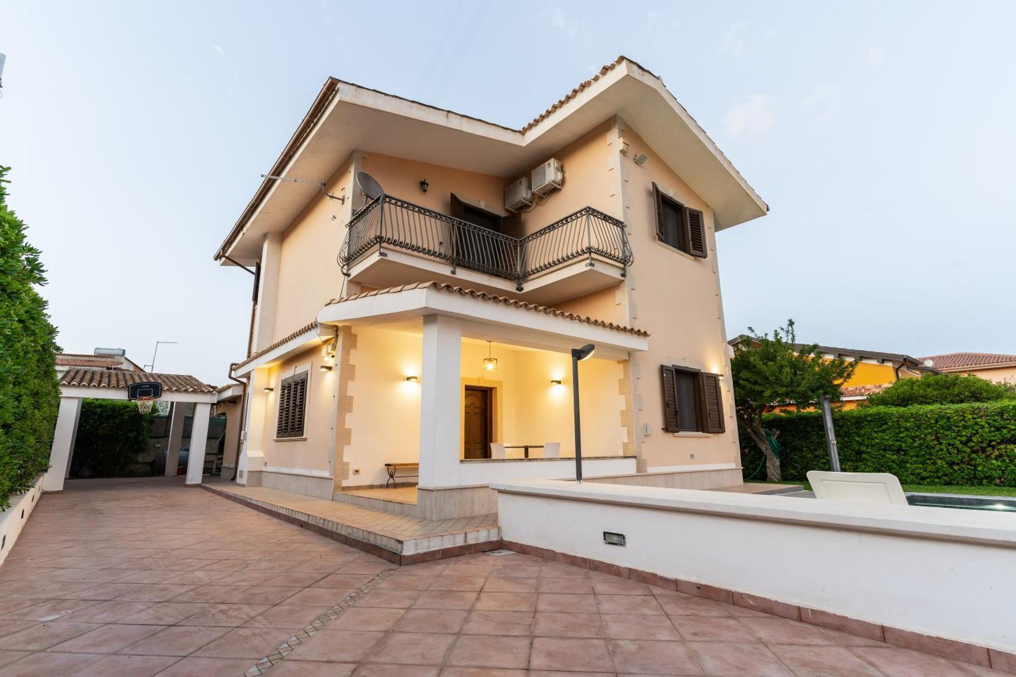 Deep Blue Sea Villa Arenella  Exterior photo